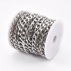 Устойчивые к потускнению кубинские звенья из нержавеющей стали 304 CHS-E013-17B