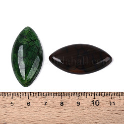 Природные кабошон агата треск G-T125-07D