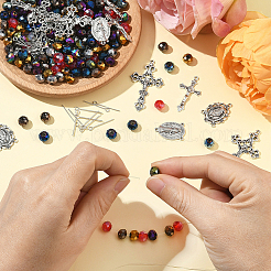 Наборы для самостоятельного изготовления четок из бусин DIY-SC0029-80