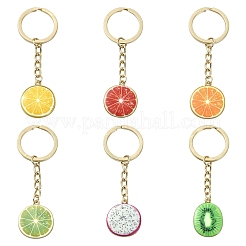 Брелки из сплава эмали&nbsp;KEYC-YW00233-01