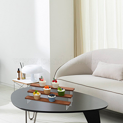 3-ярусный деревянный акриловый органайзер ODIS-WH0070-13C