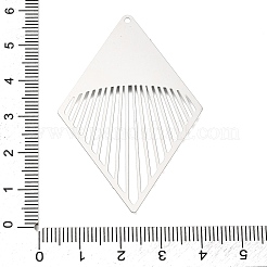 304 Edelstahl große Anhänger&nbsp;STAS-G396-18P