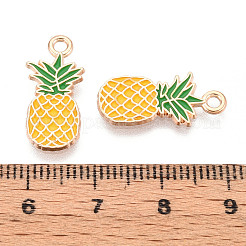 Подвески с эмалью из фруктового сплава&nbsp;ENAM-T022-32B