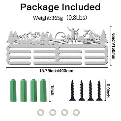 Железная вешалка для медалей ODIS-WH0024-011