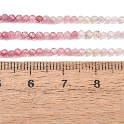 Fili di perline di tormalina multicolore naturale sfumata&nbsp;G-D110-A02-07