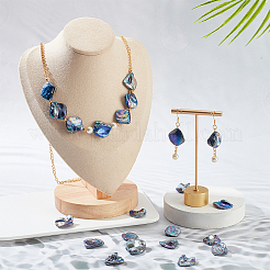 5 нити нити бусины из пресноводных ракушек SHEL-NB0001-58