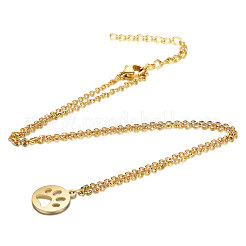 201 подвеска из нержавеющей стали ожерелье NJEW-S063-TN455-2