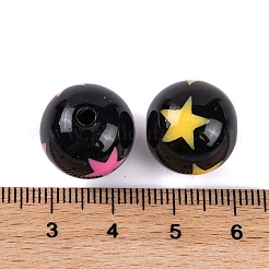 Печать акриловых бусин OACR-H120-04A