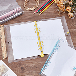 4шт обложка для блокнота из ПВХ 4 цветов с отрывными листами&nbsp;AJEW-FG0004-88B