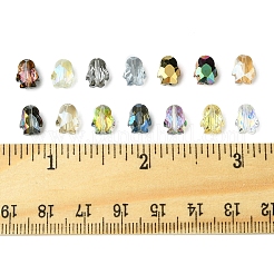 70шт 14 цвета гальванические стеклянные бусины&nbsp;EGLA-FS0001-47