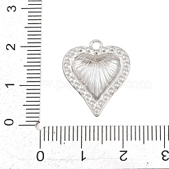 304 Edelstahl Anhänger Strass Fassungen&nbsp;STAS-K322-06P