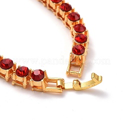 Bracelet tennis homme strass classique&nbsp;BJEW-I297-01G-02