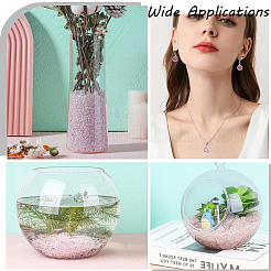 3 стиль прозрачный гальванический дробленый стеклянный крафт&nbsp;GLAA-SC0001-99A