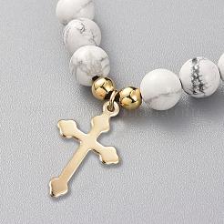 Регулируемые плетеные браслеты из бисера BJEW-JB04899-02