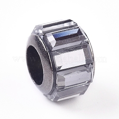 Стеклянные шампала бусины GPDL-WH0001-01H