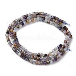 Природного флюорита бисер нитей G-RM2025-C21-A