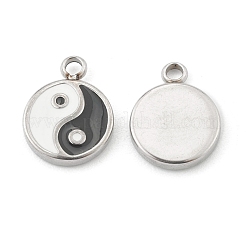 Модные эмалевые подвески из нержавеющей стали 304&nbsp;STAS-Z009-10P