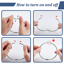 Железные кольца для переплета&nbsp;IFIN-WH0063-25P