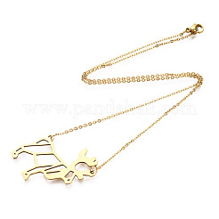 201 подвеска из нержавеющей стали NJEW-T009-JN092-2-40