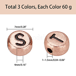 Perline acrilico placcato&nbsp;PACR-CA0001-05