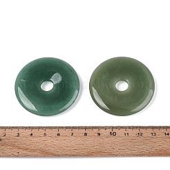 Gros pendentifs en aventurine verte naturelle&nbsp;G-T144-43F