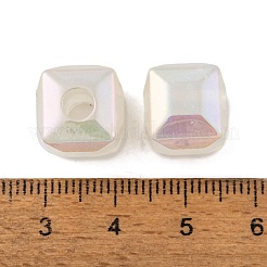Placcatura uv perline acriliche iridescenti arcobaleno&nbsp;PACR-C009-03D