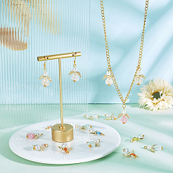 30 шт. 2-х стилевые прозрачные акриловые и литые бусины-подвески OACR-PH0001-97