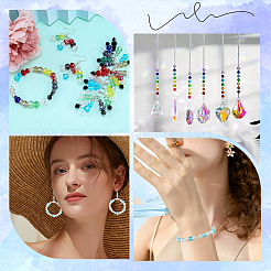 Стеклянные бусины с гальваническим покрытием &nbsp;EGLA-SC0001-25E