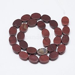 Fili di perline diaspro arcobaleno rosso naturale&nbsp;G-T122-04I