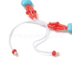 2шт ромбовидные цилиндрические бисерные браслеты BJEW-MZ00145