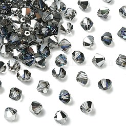 プレシオサ®クリスタルビーズ  チェコクリスタル  双円錐形(451 69 302 ロンデル)  00030 295 ヘリオトロープ  6mm  穴：1mm&nbsp;Y-PRC-BA6-00030-295