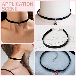 4 шт. ожерелье-чокер из кожаного шнура&nbsp;NJEW-SC0001-67