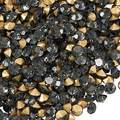 1 bolsa de cabujones de rhinestone de vidrio con parte trasera puntiaguda&nbsp;RGLA-TADJ0001-01A-03