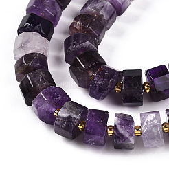 Природный аметист нитей бисера G-T140-28