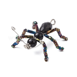 Подвески в виде муравьев из стеклянных бусин&nbsp;PALLOY-MZ00468
