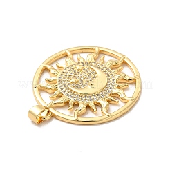 Стойки обшивки латунь микро проложить Циркон подвеску KK-B068-04G