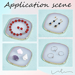 2шт. Цветовая палитра из искусственного агата&nbsp;MRMJ-BBC0001-02B