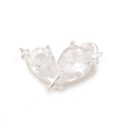 Pendenti in vetro trasparente&nbsp;KK-P228-24S