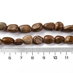 Естественного изображения яшмы бисер нитей&nbsp;LS-G-G146-A01-01