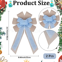 Kleidungszubehör aus Nylon mit Schleife&nbsp;AJEW-WH20130-04C