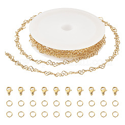 Наборы для самостоятельного изготовления цепочек из нержавеющей стали 304 DIY-TA0012-14