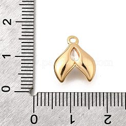 Латунные подвески из прозрачного кубического циркония&nbsp;KK-C096-14D-G