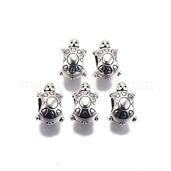 Европейские сплавочные бусины тибетского стиля  TIBE-S314-91AS-RS