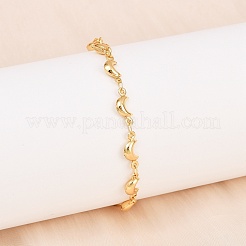 Браслеты из нержавеющей стали 304 для женщин BJEW-D359-07G