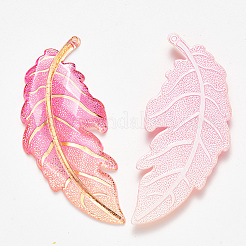 Pendentifs acryliques transparents&nbsp;X-TACR-R140-03D