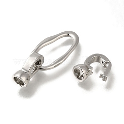 Латунь раз по сравнению с застежками&nbsp;KK-H480-19P