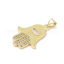 Латунные микро проложить кубического циркония подвески&nbsp;KK-P345-76G