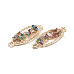 Подвески из сплава с разноцветными стразами&nbsp;FIND-H039-46KCG