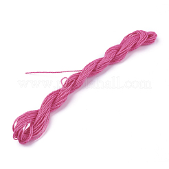 Cordon rond en polyester ciré&nbsp;YC-WH0005-13