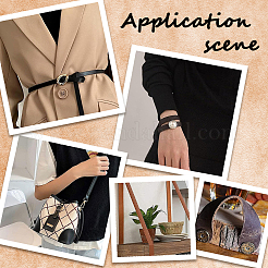 Плоский шнур из искусственной кожи LC-GF0001-04C-01